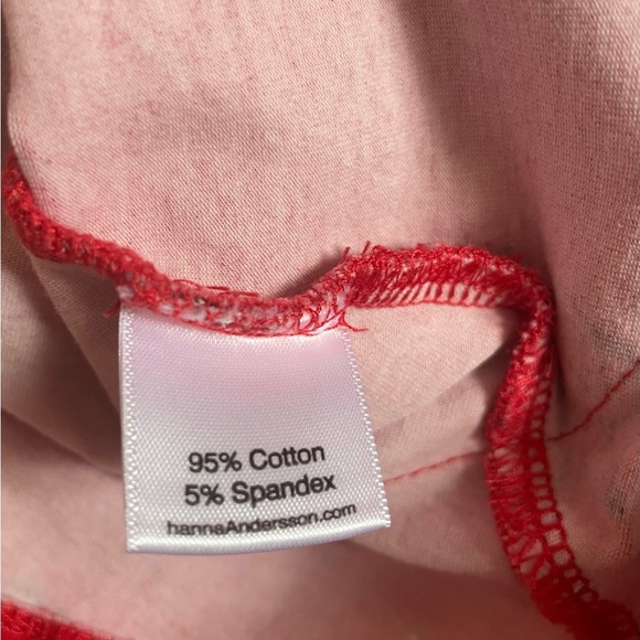 Hanna Andersson Red Race Car Swing Dress Sz 110/ 5 - Picture 5 of 7